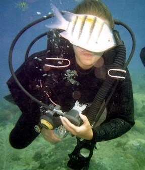 Diver and Fish