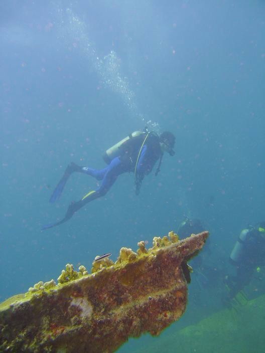 Scuba Diving-Diving_Up_The_Wall