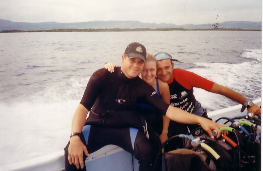 Diving with our friend Peter