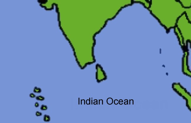 Indian Ocean Map
