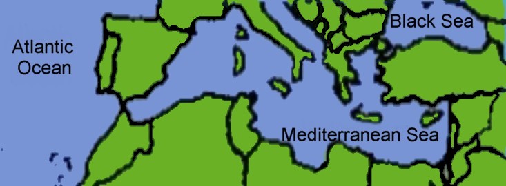 Mediterranean Map